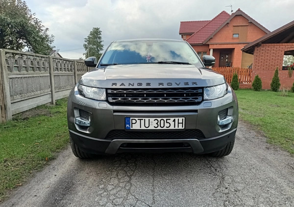 Land Rover Range Rover Evoque cena 69500 przebieg: 235900, rok produkcji 2015 z Myszyniec małe 46